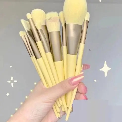 13Pcs Makeup Brush Set Make Up Concealer Brush Blush Powder Brush Eye Shadow Highlighter Foundation Brush Cosmetic Beauty Tools Louisiana Mart