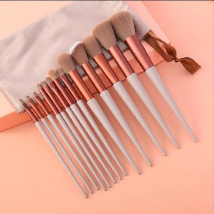 13Pcs Makeup Brush Set Make Up Concealer Brush Blush Powder Brush Eye Shadow Highlighter Foundation Brush Cosmetic Beauty Tools Louisiana Mart