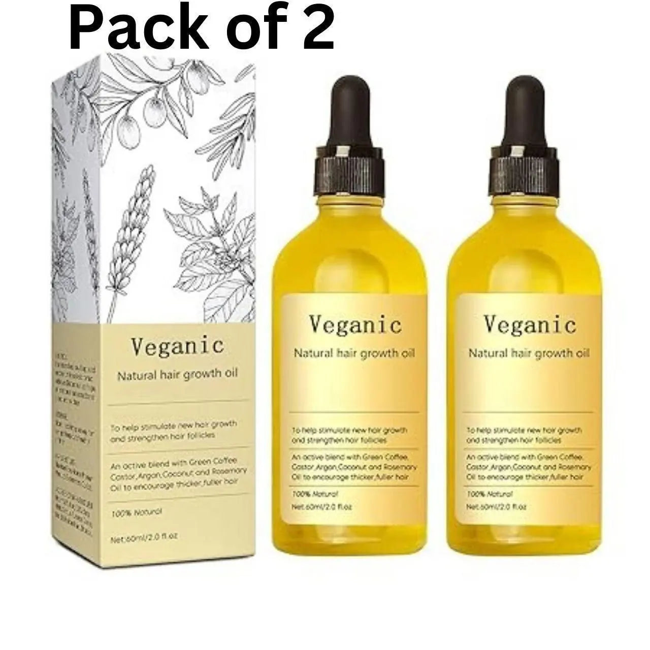 Hair Care Essential Oils 60ml Louisiana Mart