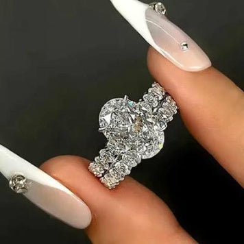 Affordable Luxury Fashion Large Zircon Women's Ring