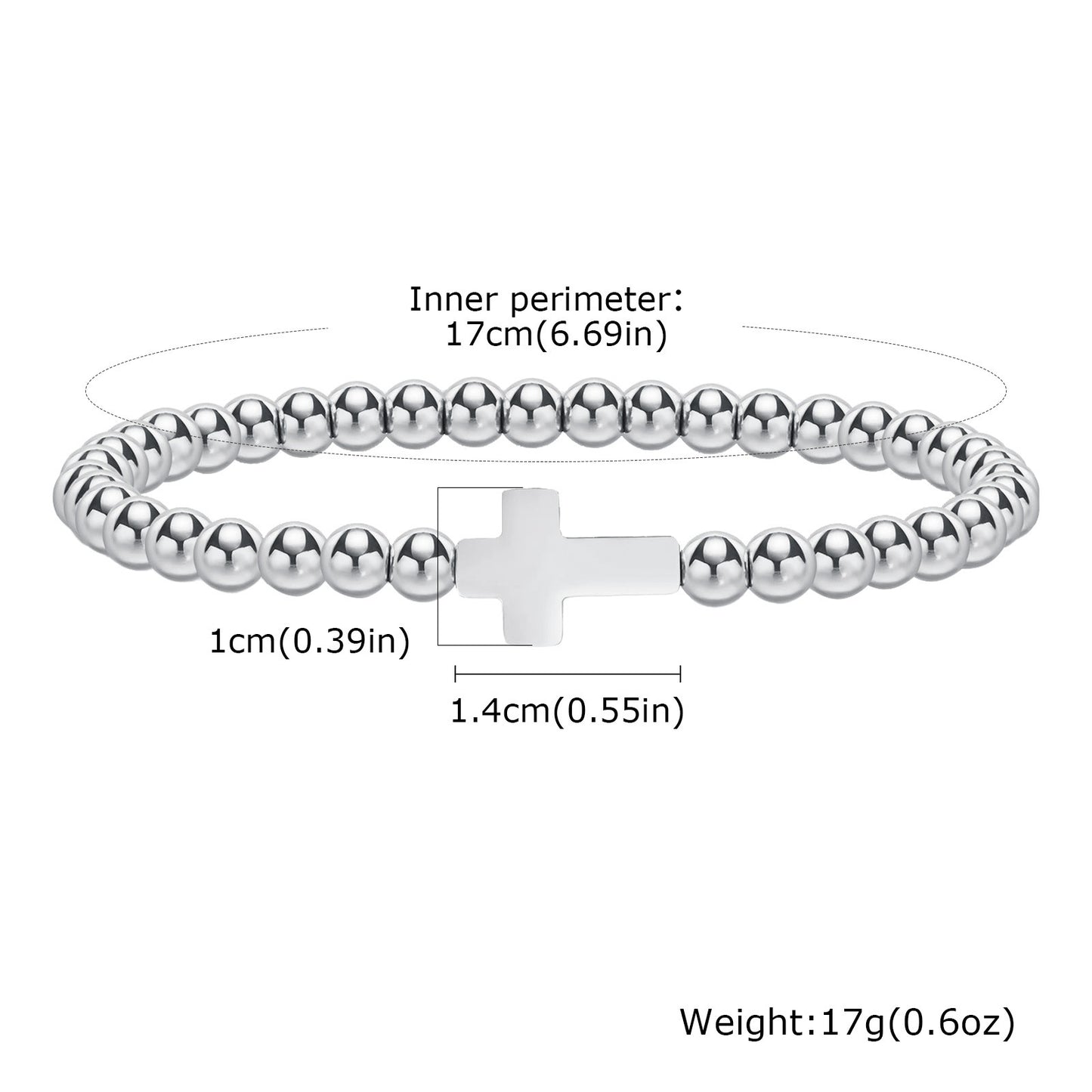 Beaded Gold Bracelet Simple Women's Jewelry
