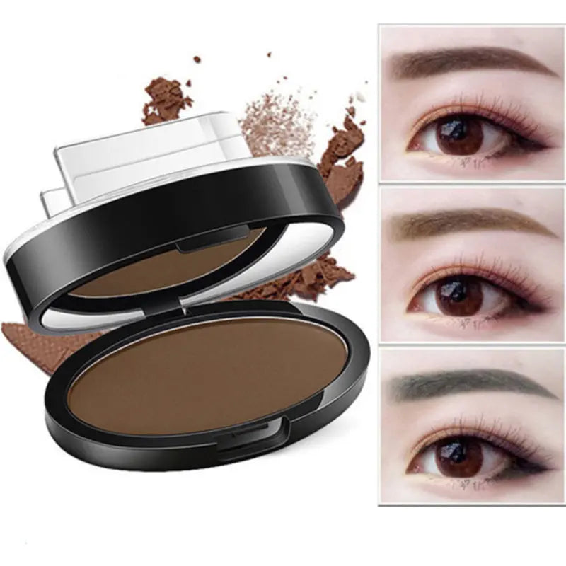 Eyebrow Powder Stamp Tint Stencil Kit Cosmetics Professional Makeup Waterproof Eye Brow Stamp Lift Eyebrow Enhancers Stencil Kit Louisiana Mart