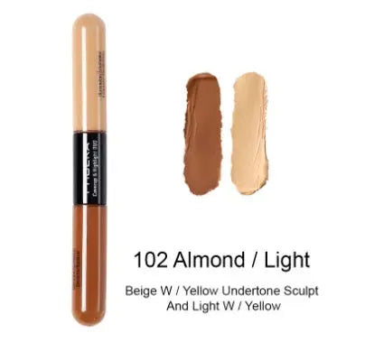 Double Heads Are Suitable For Any Skin Type Natural Color Brightening Liquid Concealer Louisiana Mart