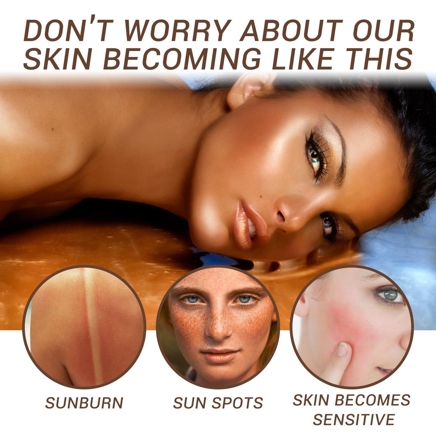 Tanning Skin Care Cream Summer Beach Self-tanning Bronze Moisturizing And Firming Skin Sun Cream Louisiana Mart