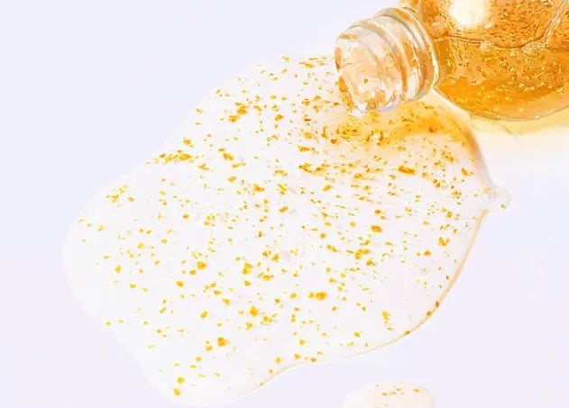 24K Gold Foil Gold Stock Solution-Brightens skin tone, Tightens skin, Reduces fine lines, Louisiana Mart