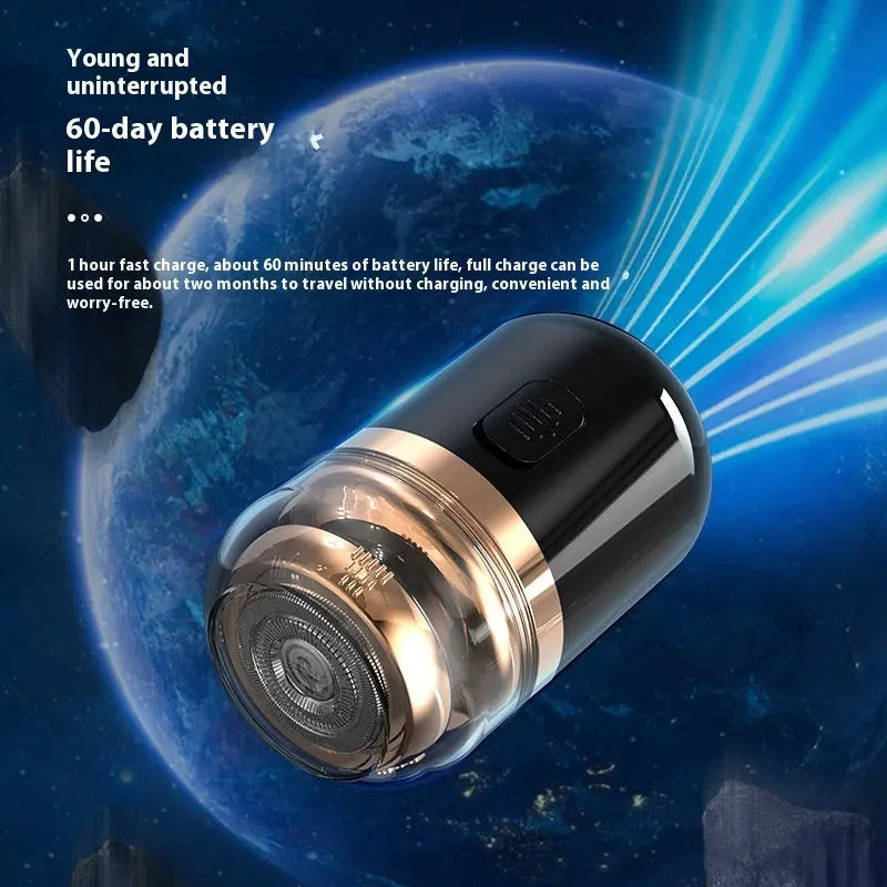 2-in-1 Capsule Electric Shaver Nose Hair Trimming Rechargeable Louisiana Mart