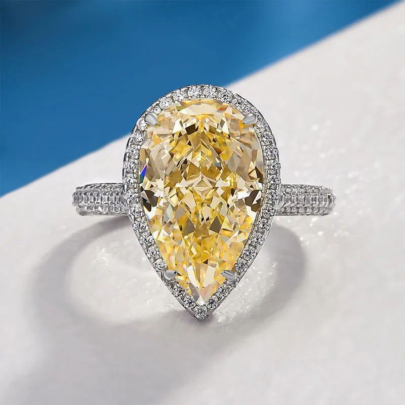 Inlaid Zircon Fashion Personality Women's Ring