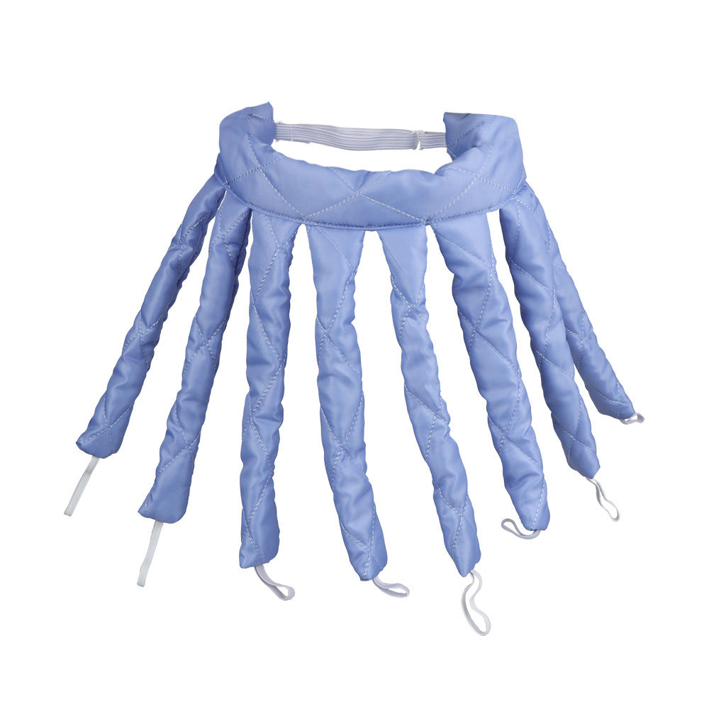Lazy Hair Curler Heatless Overnight 8-Claw Removable Soft