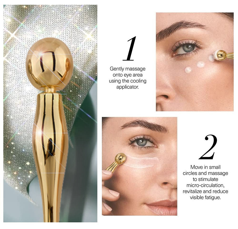 Eye Cream Stick Roller For Face Metal Spatula Puff Applicator Eye Cream Massager Facial Cream Massage Sticks Eye Metal Makeup Spatula Eye Wand 10cm Louisiana Mart