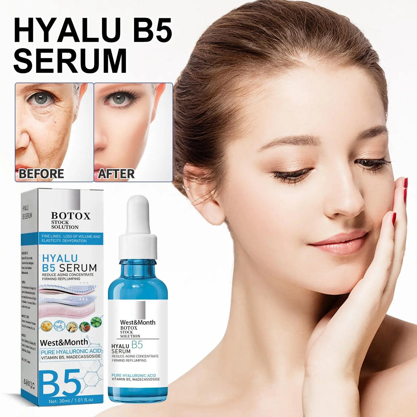 B5 Facial Serum Anti-Aging Moisturizing Serum Louisiana Mart