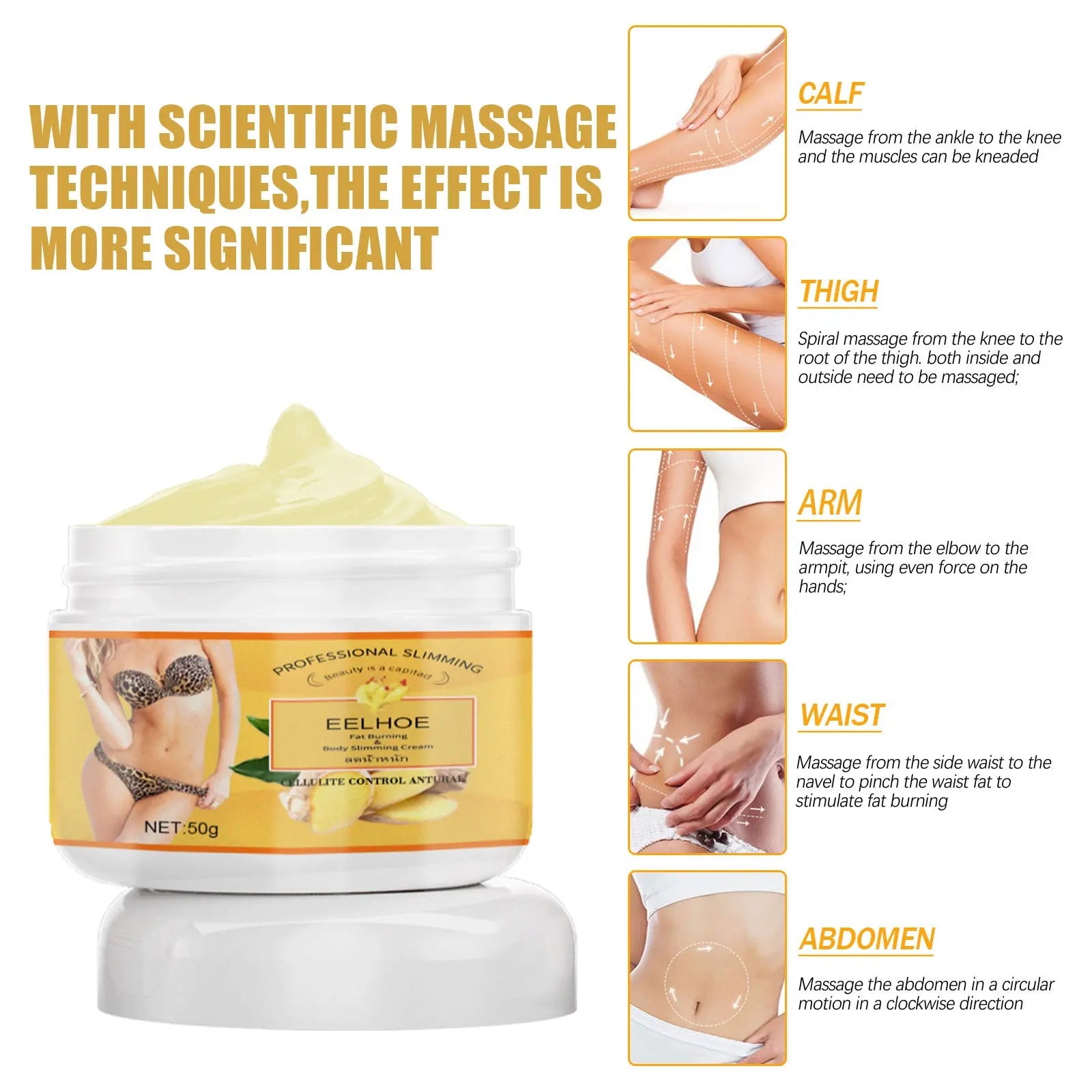 Ginger Weight Loss Cream Slimming Fat Burning Body Weight Loss Cream Louisiana Mart