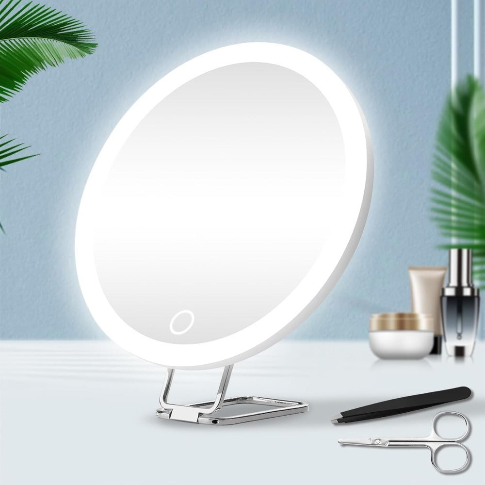 Charging Led Fill Light With Light Bracket Rotating Makeup Mirror Louisiana Mart