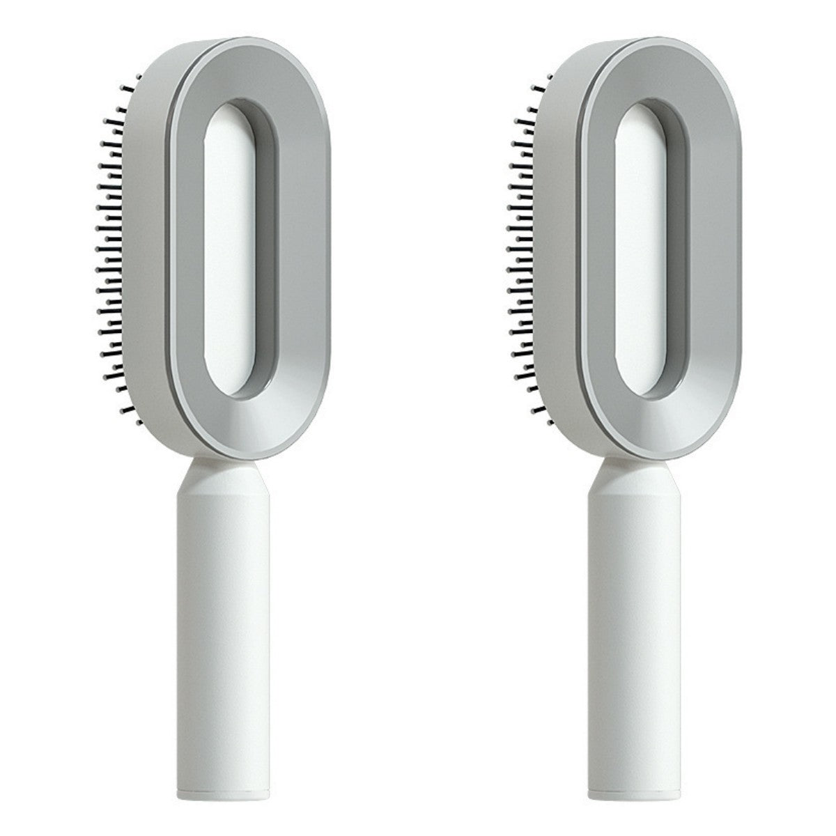 Self Cleaning Hair Brush For Women One-key Cleaning Hair Loss Airbag Massage Scalp Comb Anti-Static Hairbrush Louisiana Mart