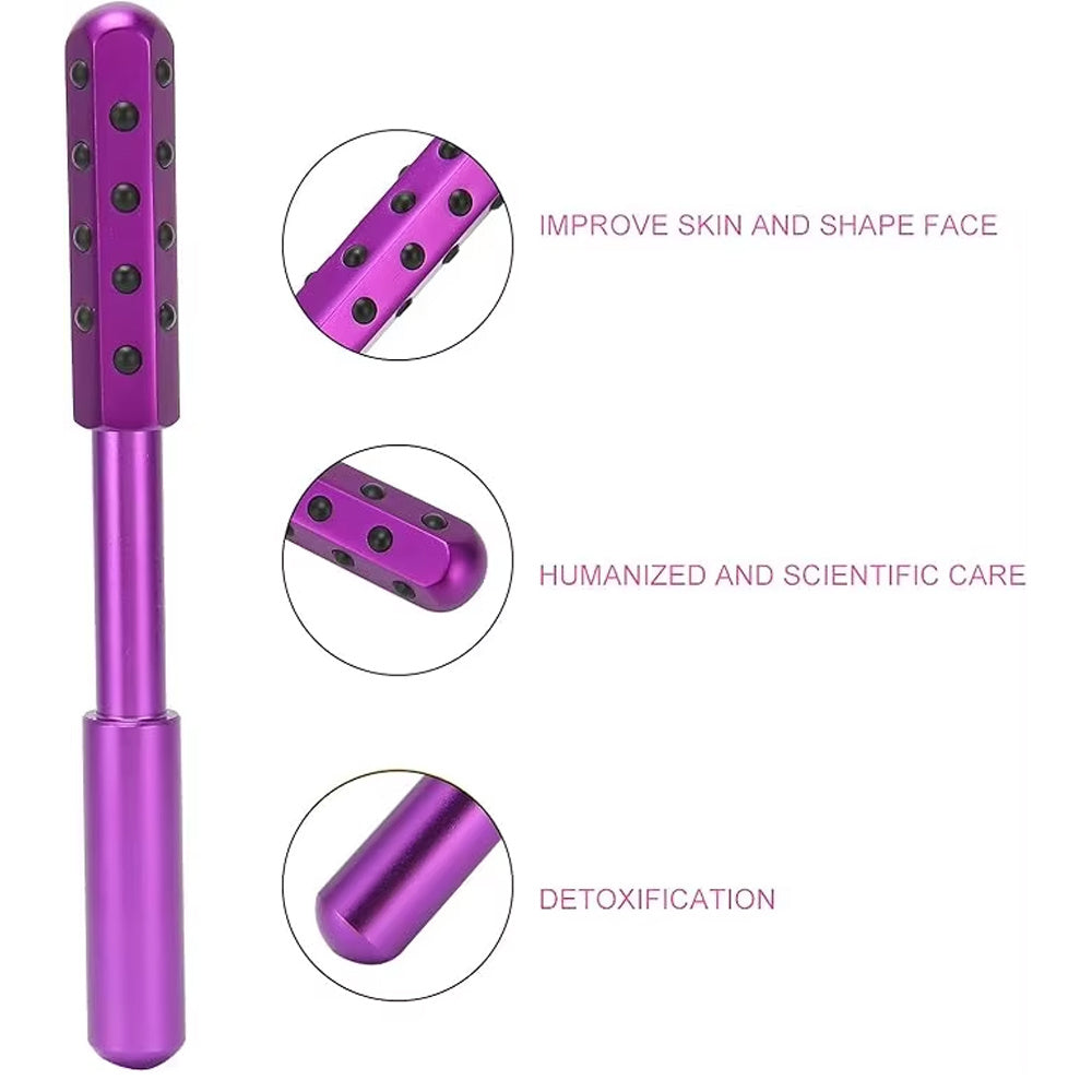 30 Germanium Beauty Stick Massage Beauty Stick Facial Roller Face Lift Bar Anti Wrinkle Facial Massager Skin Care Tool Derma Rolling Face Massage Roller Wand Louisiana Mart