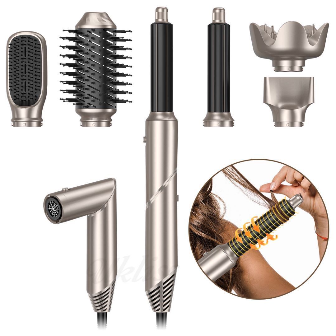Automatic Hair Dryer 6-in-1 Folding Multi-Speed Quiet