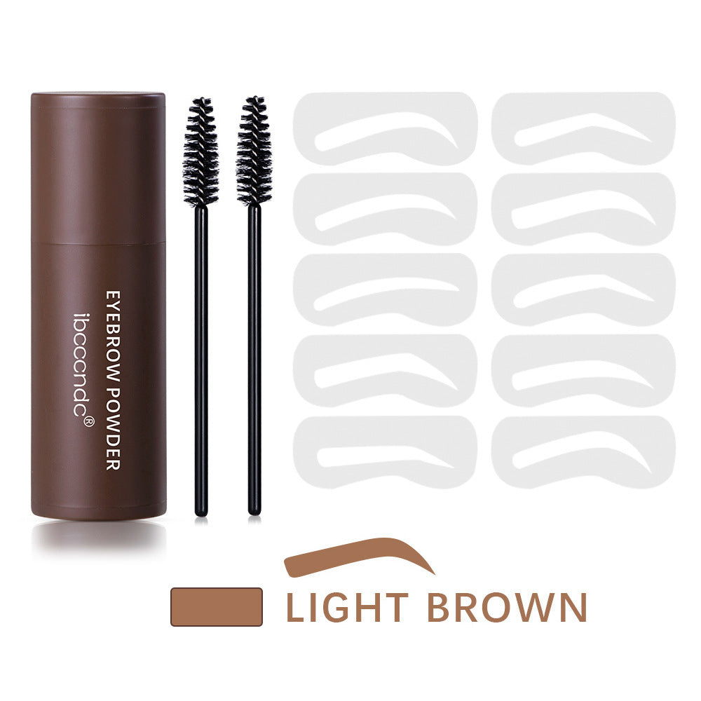 Eyebrow Makeup Powder – Perfect Eyebrow Mold Set Louisiana Mart