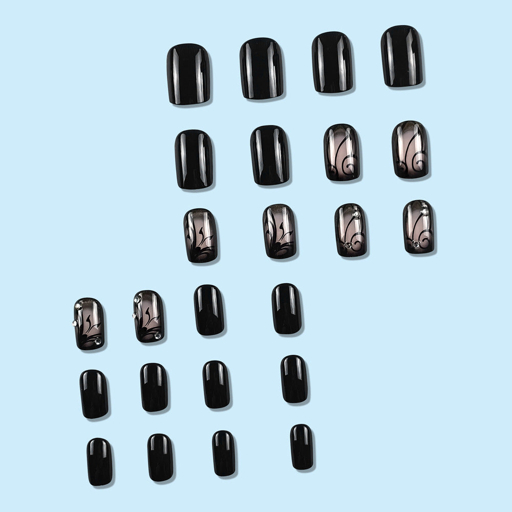 Dark Ins Style Black Vine Wearing Nails And Nails Louisiana Mart