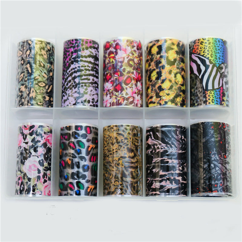 Transfer Paper Flower Star Sticker Net Red Nail Sticker