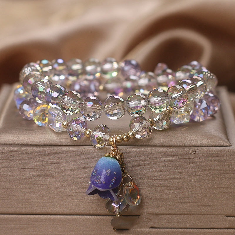High-grade Colorful Austrian Crystal Bracelet