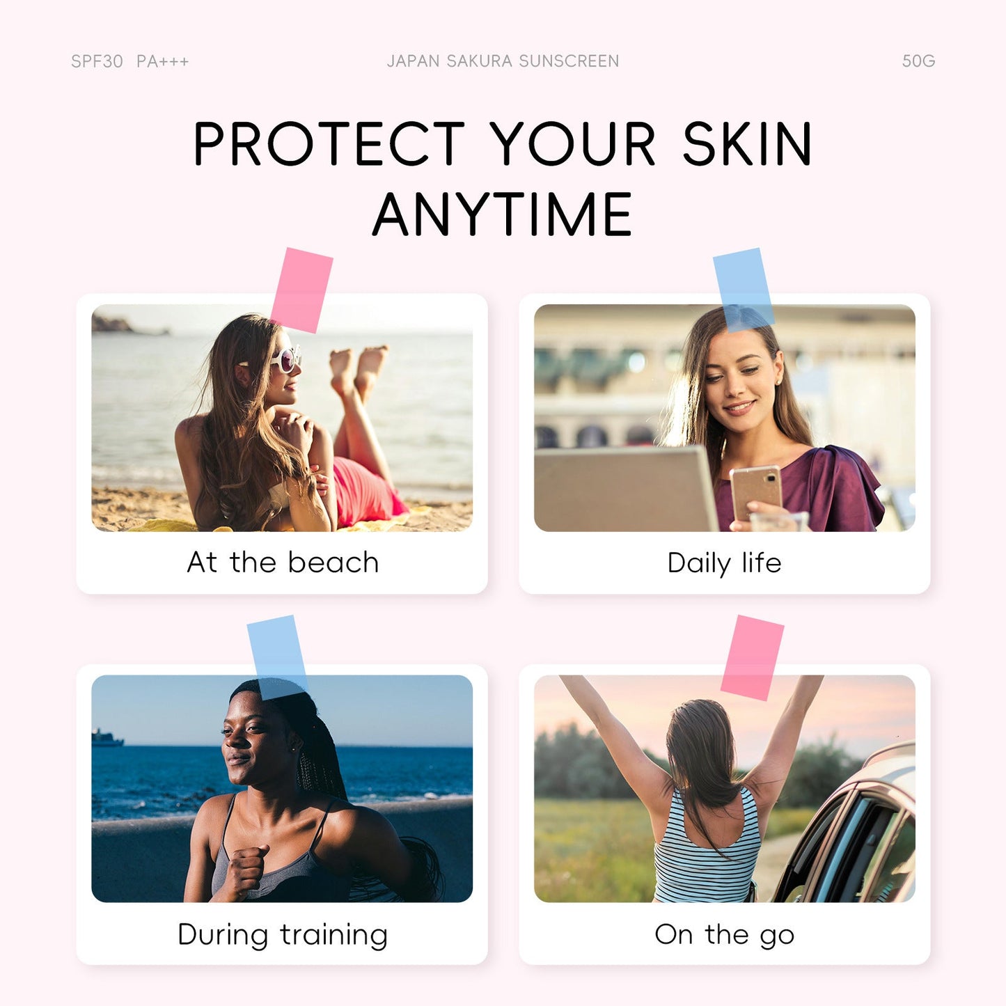 Cherry Blossom SunscreenSPF30 Isolation Skin Care Products Louisiana Mart