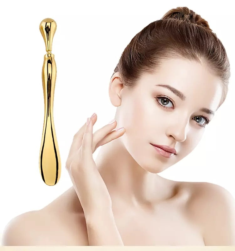 Eye Cream Stick Roller For Face Metal Spatula Puff Applicator Eye Cream Massager Facial Cream Massage Sticks Eye Metal Makeup Spatula Eye Wand 10cm Louisiana Mart
