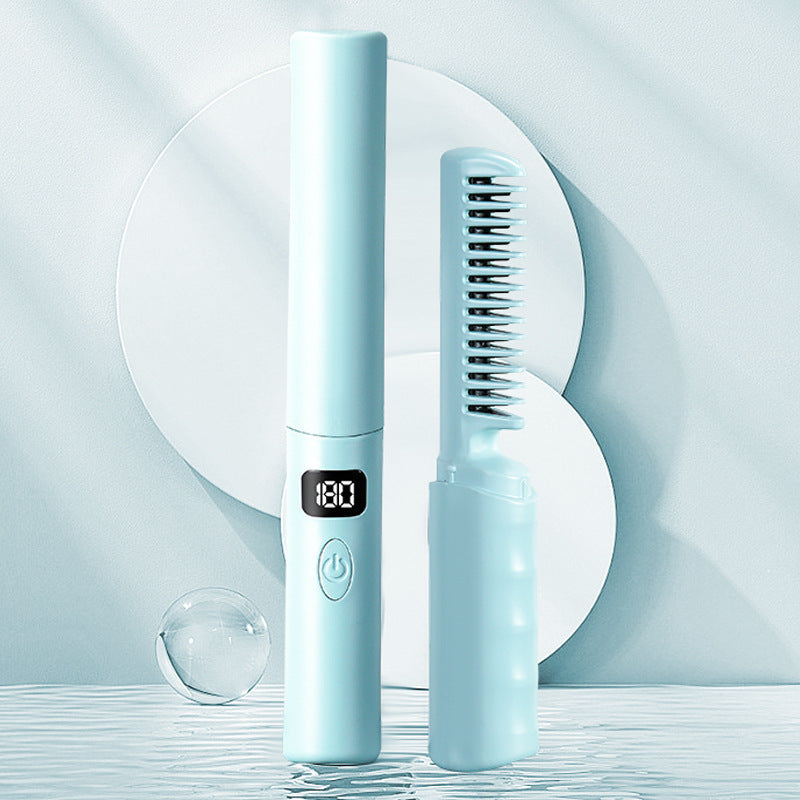 LCD Charging Portable Straight Comb Louisiana Mart