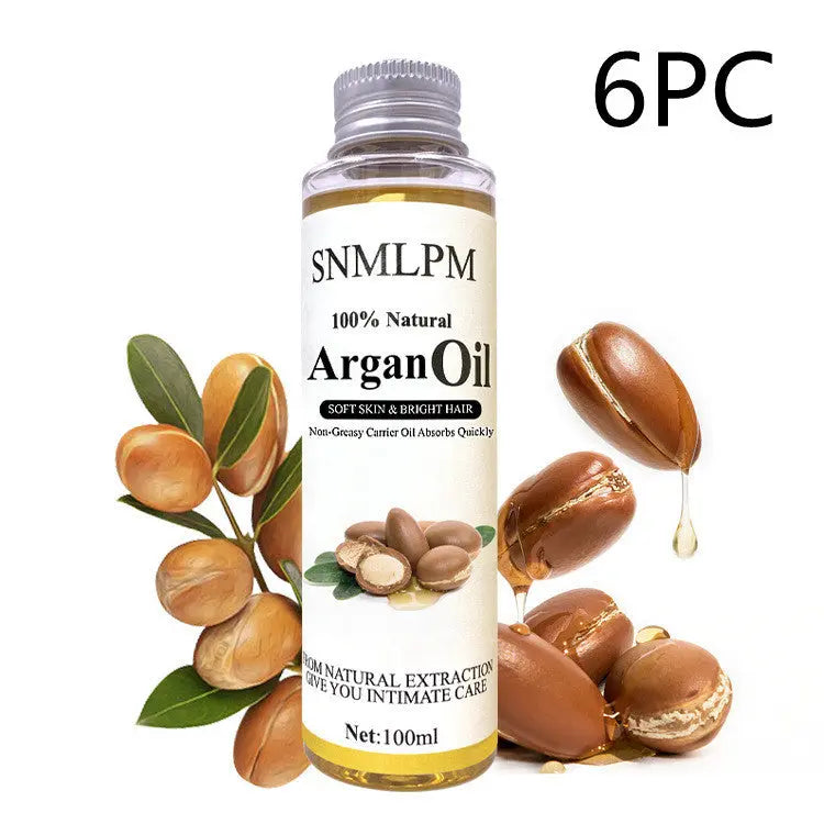 Natural Argan Hair Oil 100mL Deep Moisturizing Hair Conditioner Reduce Frizz and Dandruff Louisiana Mart