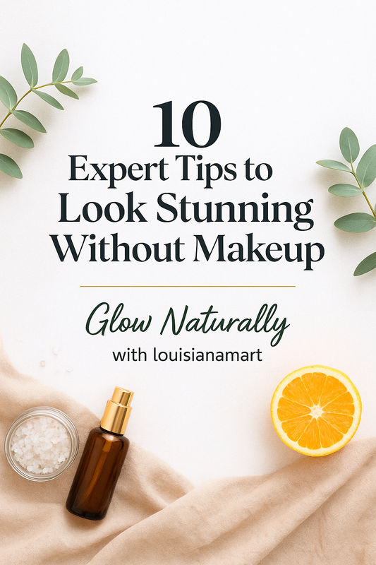 10 Expert Tips to Look Stunning Without Makeup – Glow Naturally with louisianamart