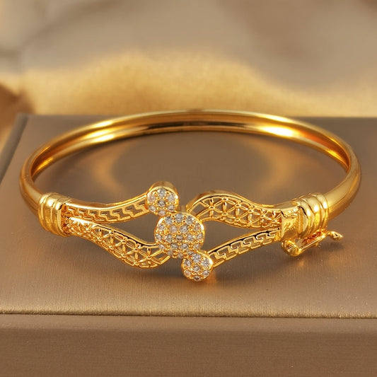 Summer Fashion Multicolor Geometric Cubic Zirconia Ladies' Bracelet