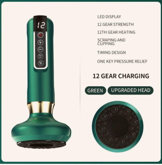 Electric Vacuum Cupping Massager For Body Anti-Cellulite Suction Cup Gua Sha Massage Body Cups Guasha Fat Burning Slimming Jars Louisiana Mart