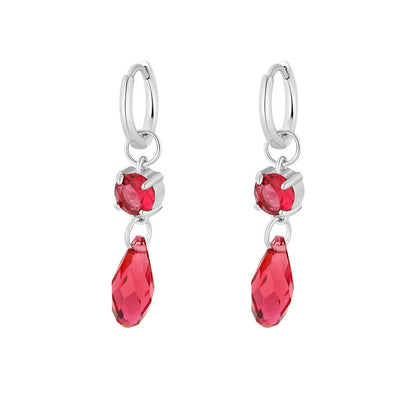 Water Drop Pendant Female Minority All-match High Sense Delicate Earrings