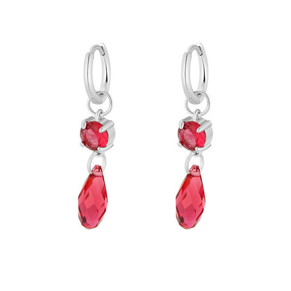 Water Drop Pendant Female Minority All-match High Sense Delicate Earrings