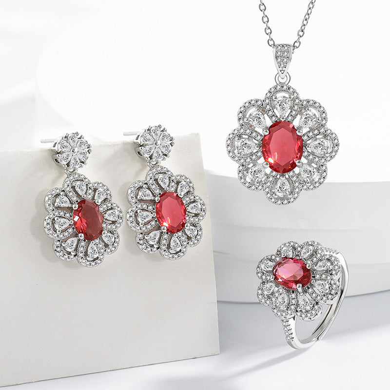 Earrings necklace