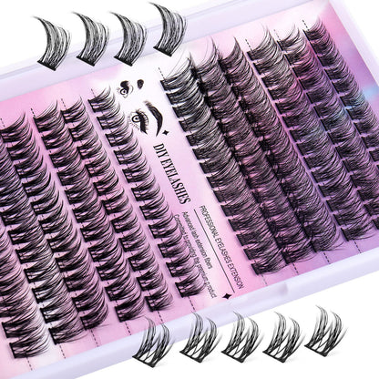 Cluster Lashes – 12 Rows of 150 Segmented Lash Clusters Louisiana Mart
