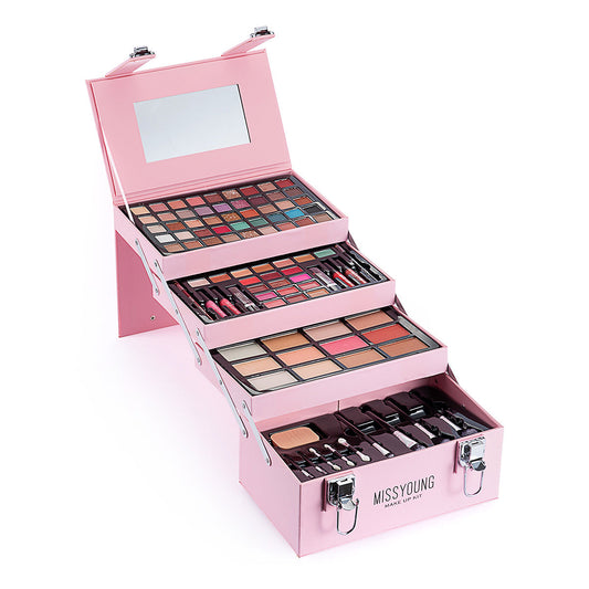Louisianamart Eye Shadow Lip Gloss Cosmetic Set | Professional Makeup Kit