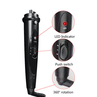 Hair Curler Iron 6-in-1 Interchangeable Ceramic Set Fast