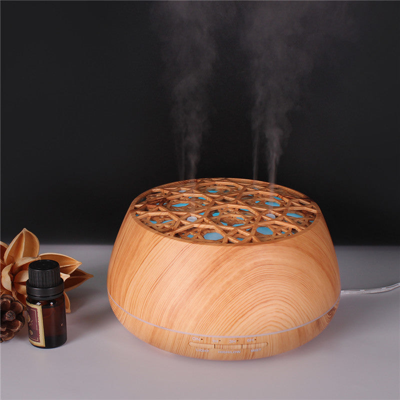 Ultrasonic Aroma Diffuser 400ml Humidifier 4-Mist Modes
