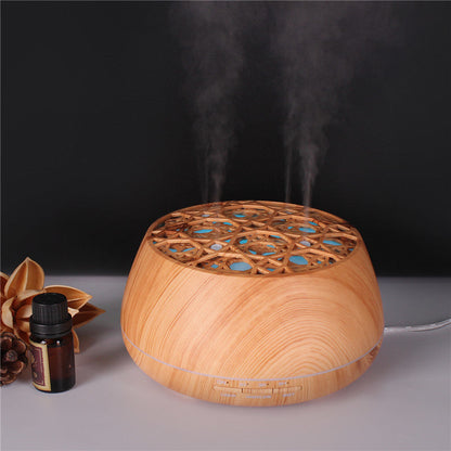 Ultrasonic Aroma Diffuser 400ml Humidifier 4-Mist Modes