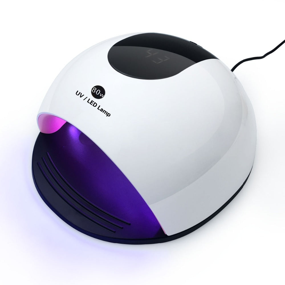 LED Lamp for Nails 80W UV Gel Polish Dryer Fast Curing