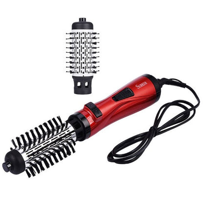 Professional Hair Dryer Rotary Brush Machine 2 in 1 Multifunction Hair Curler Curling Iron Wand Styling Tools Louisiana Mart