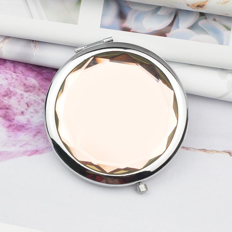 Folding Mirror Double-sided Portable Small Mirror Louisiana Mart