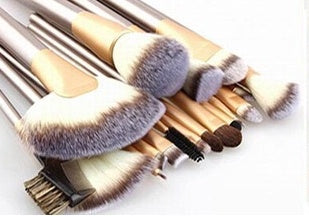 Spot Detonating 121824, White Make-up, White Make-up Brush, 24 Make-up And Brush Suits For Portable Beauty And Makeup Tools Louisiana Mart