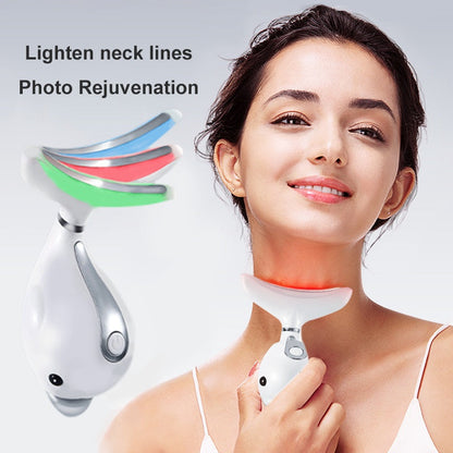 Neck wrinkles and neck massager