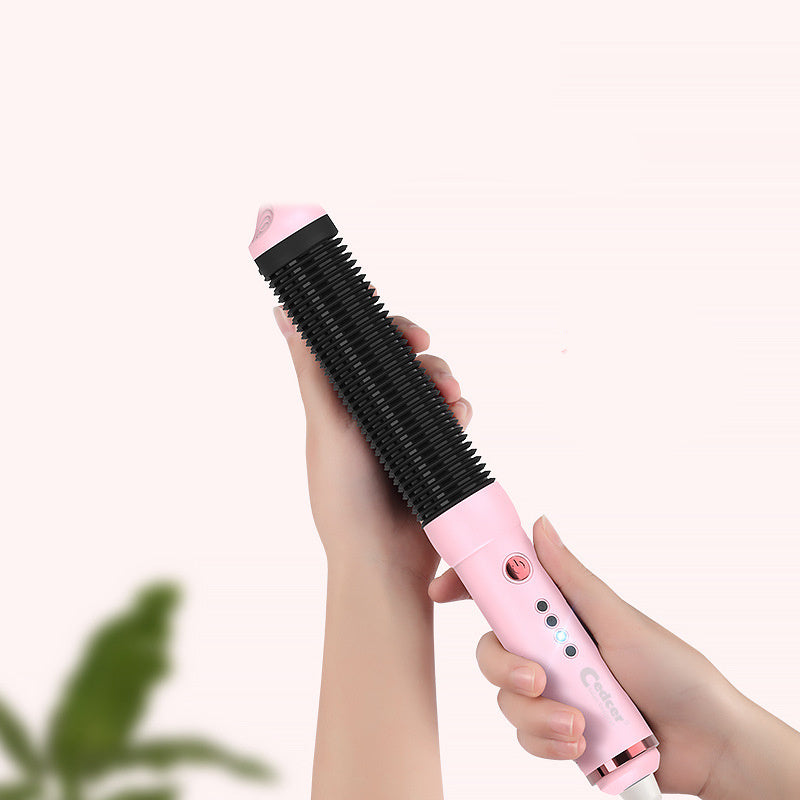 Hair Straightening Comb pink