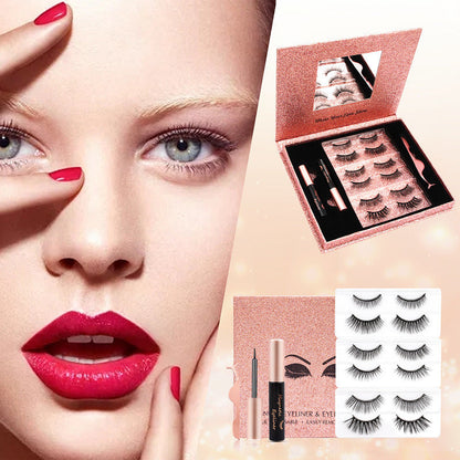 Waterproof Lashes Magnetic Eyeliner Kit – No Glue & Natural Look Louisiana Mart