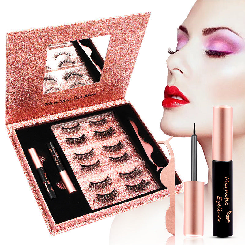 Waterproof Lashes Magnetic Eyeliner Kit – No Glue & Natural Look Louisiana Mart