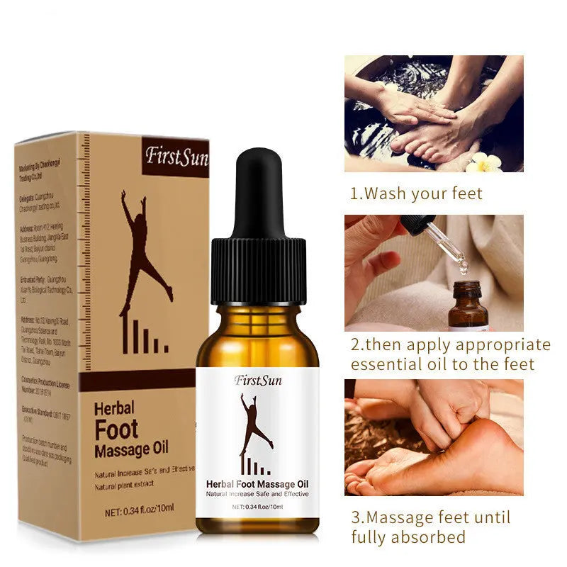 Promote Bone Growth, Foot Massage Essential Oil Care, Soothe Healthy Feet, Natural Massage Oil Louisiana Mart