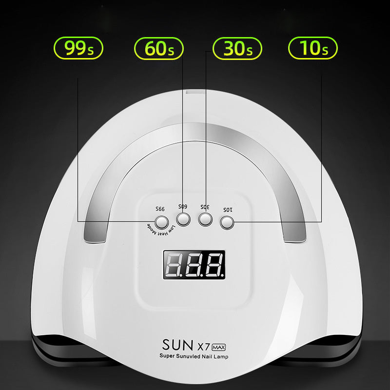 Professional Nail Dryer 180W UV LED Lamp Fast Gel Curing