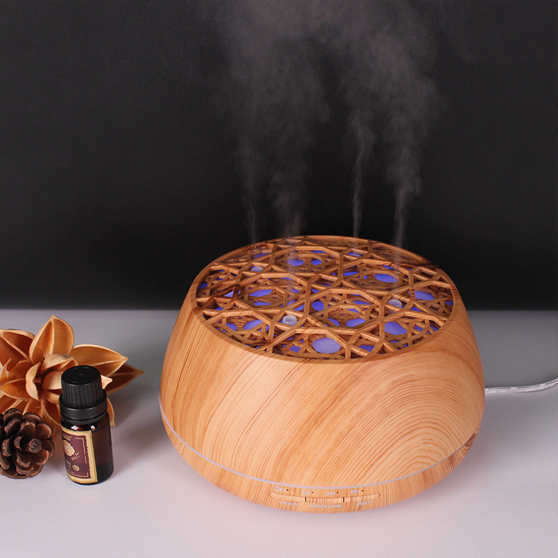 Ultrasonic Aroma Diffuser 400ml Humidifier 4-Mist Modes