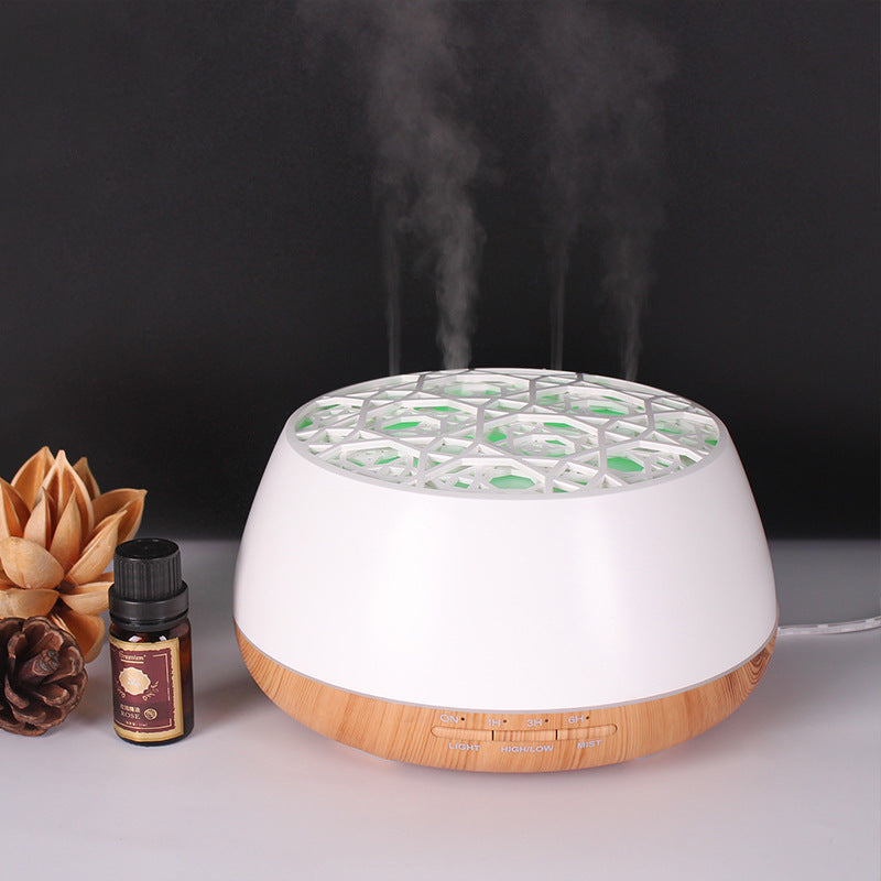 Ultrasonic Aroma Diffuser 400ml Humidifier 4-Mist Modes